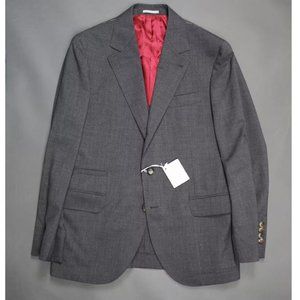 NWT Brunello Cucinelli Fully Canvassed Blazer 40R